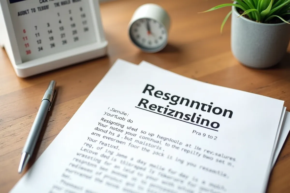 Jak napisać wypowiedzenie z pracy? Przewodnik i wzory